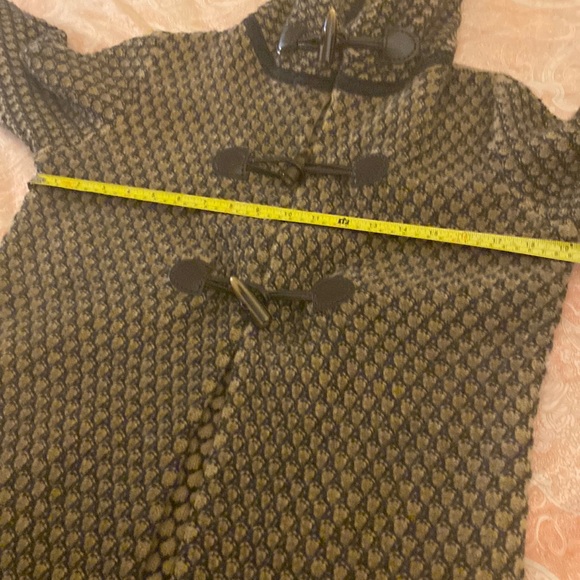 TONET BY CARELLA WOMEN CROCHET CARDIGAN SWEATER 90%WOOL SIZE 8 - Picture 14 of 16